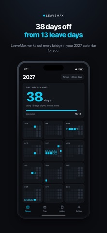 Leave Planner – LeaveMax Screenshot 1 of 6