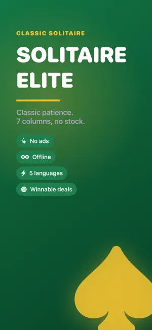 Solitaire: Elite screenshot 1