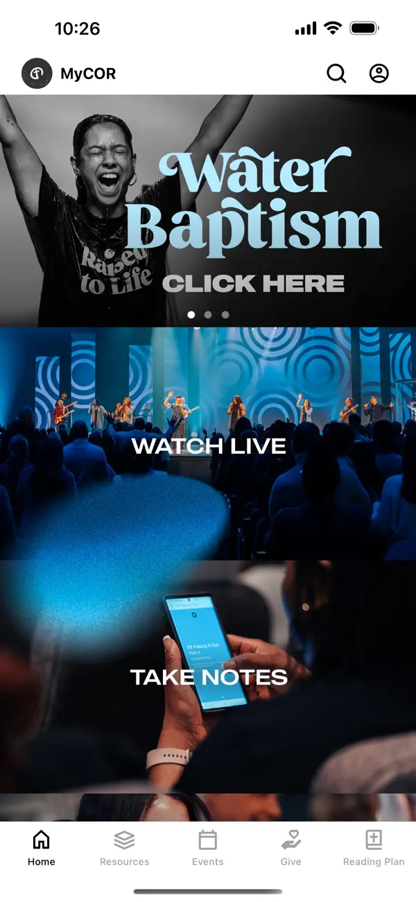 Screenshot #1 pour MyCOR: Church of the Redeemer