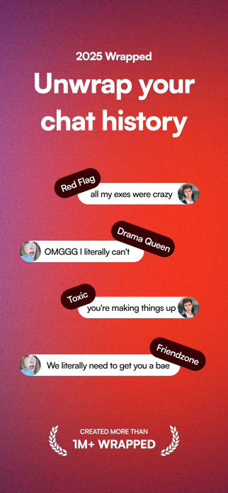 ChatWrapped: Love Wrapped Screenshot 1 of 6