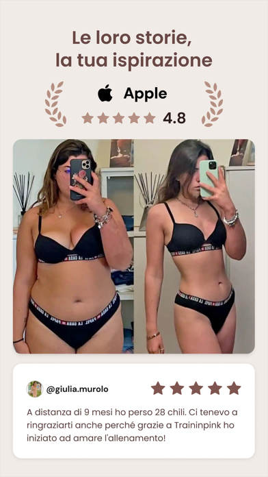 Traininpink: Pilates e Fitness Screenshot