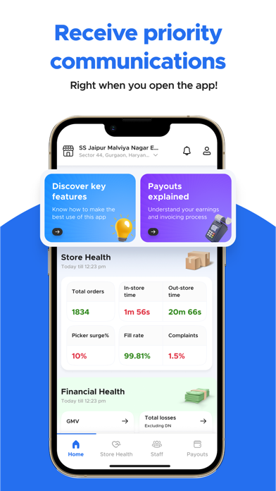 Blinkit Partners Screenshot