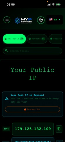 My IP Services screenshot