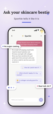 GlowFind: AI Skincare Scanner iPhone screenshot