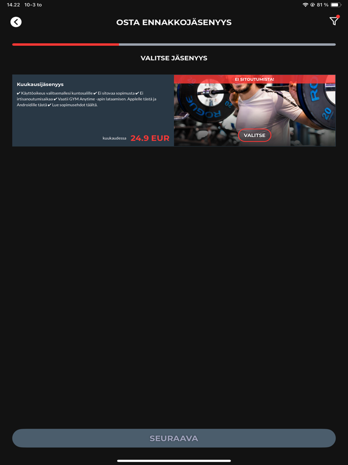 GYM Anytime Valkeakoski