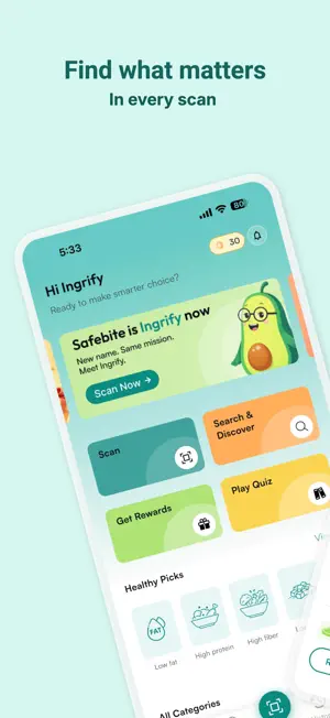 Ingrify - Know What You Eat screenshot 2