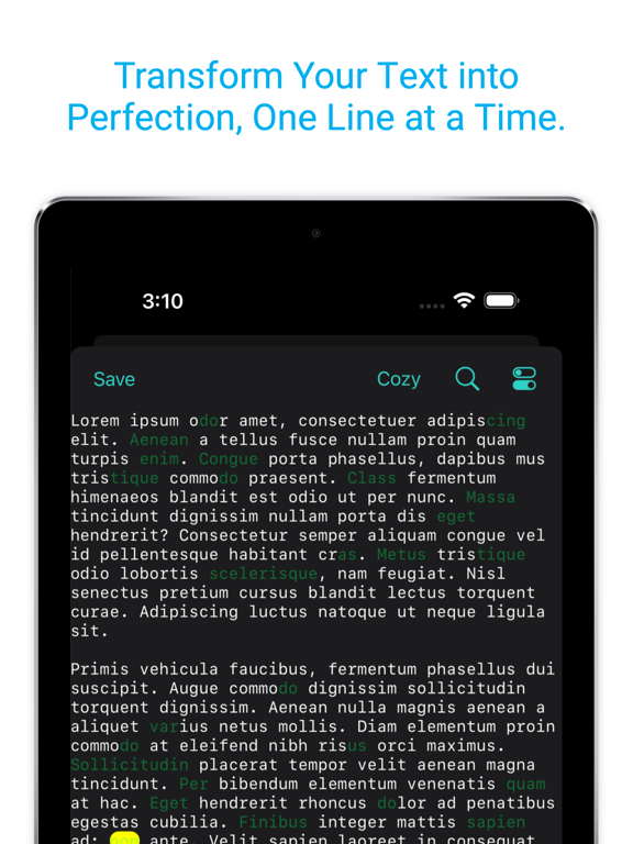 TextFlex: Text Editor