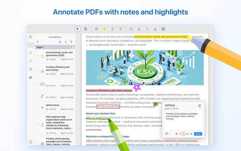 KDAN PDF Editor & Reader screenshot 7