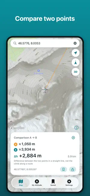 AboveSea: Elevation Map screenshot 4