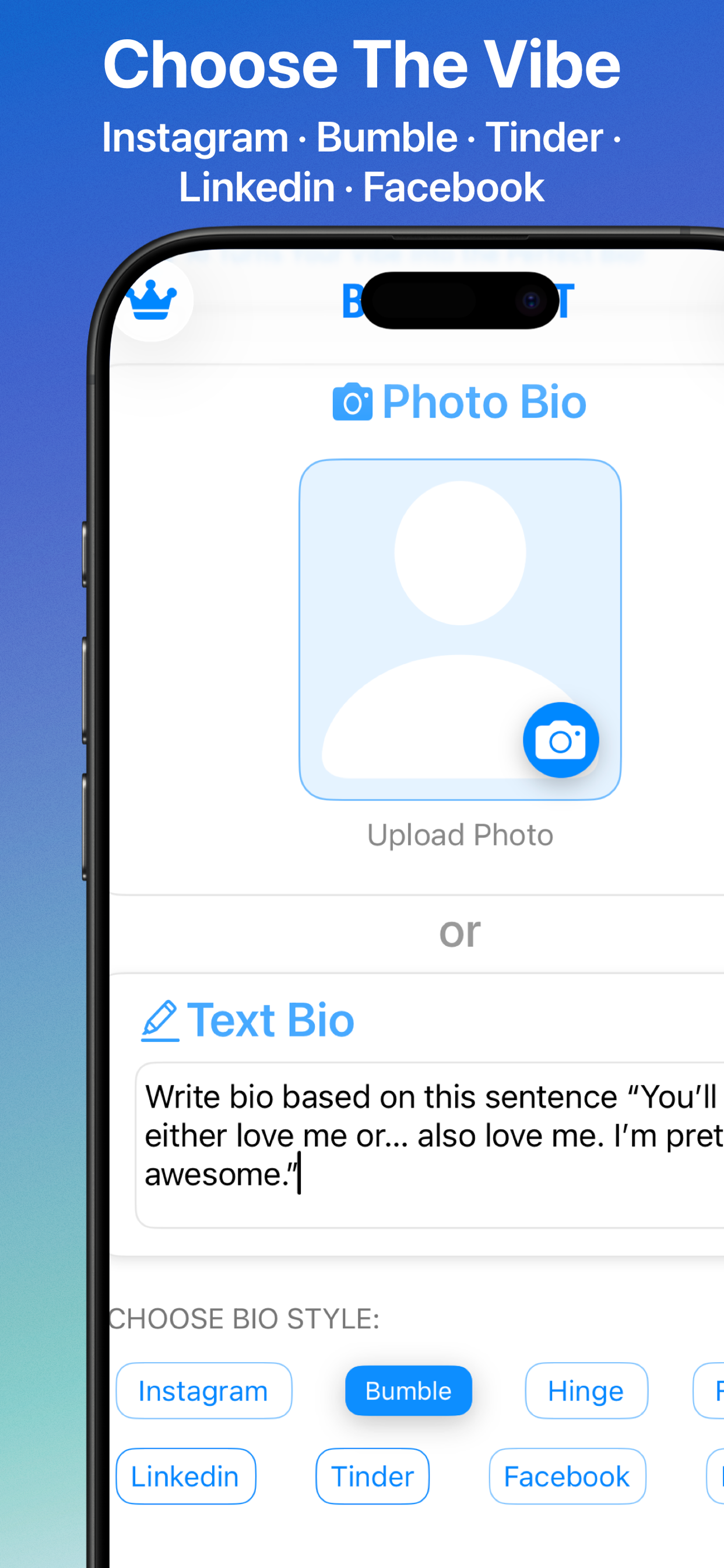 Bio Boost – AI Bio Generator screenshot 4