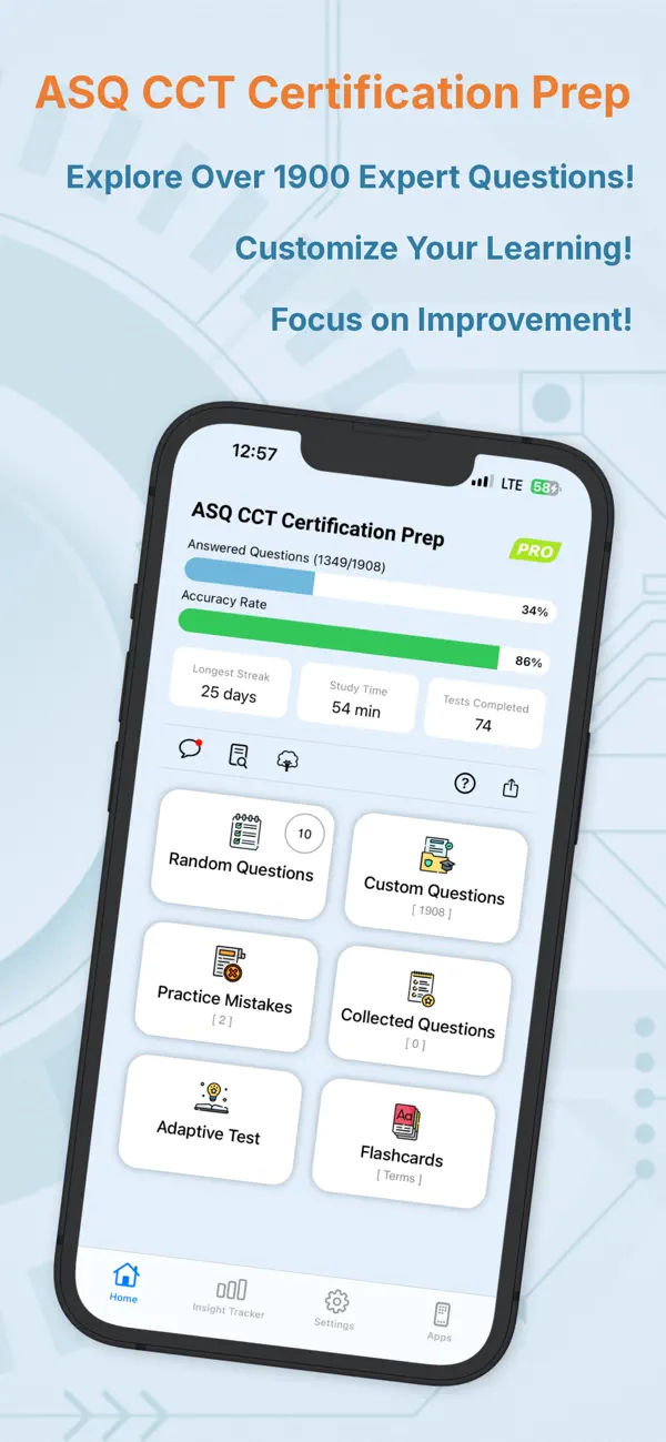 Screenshot #1 pour ASQ CCT Certification Prep