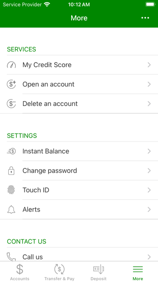 BP Federal Credit Union iPhone screenshot 4 - Finance app