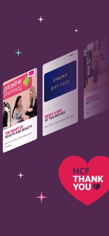 The HCF Thank You app iPhone screenshot 2