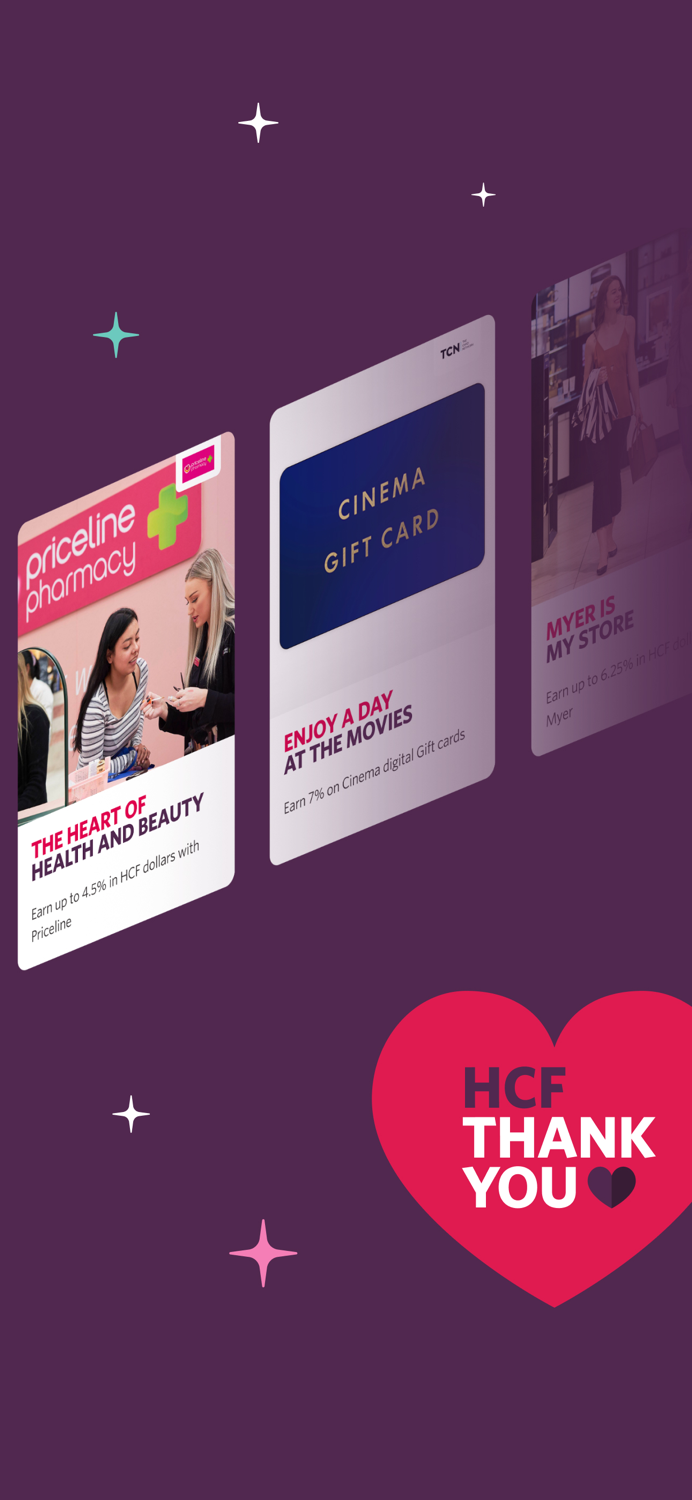 The HCF Thank You app