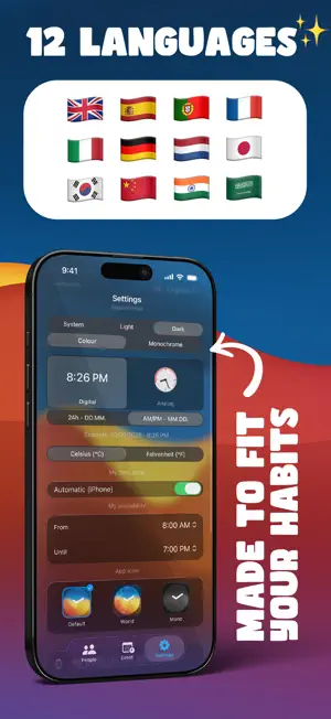 ONE WATCH: Timezone Clock screenshot 4