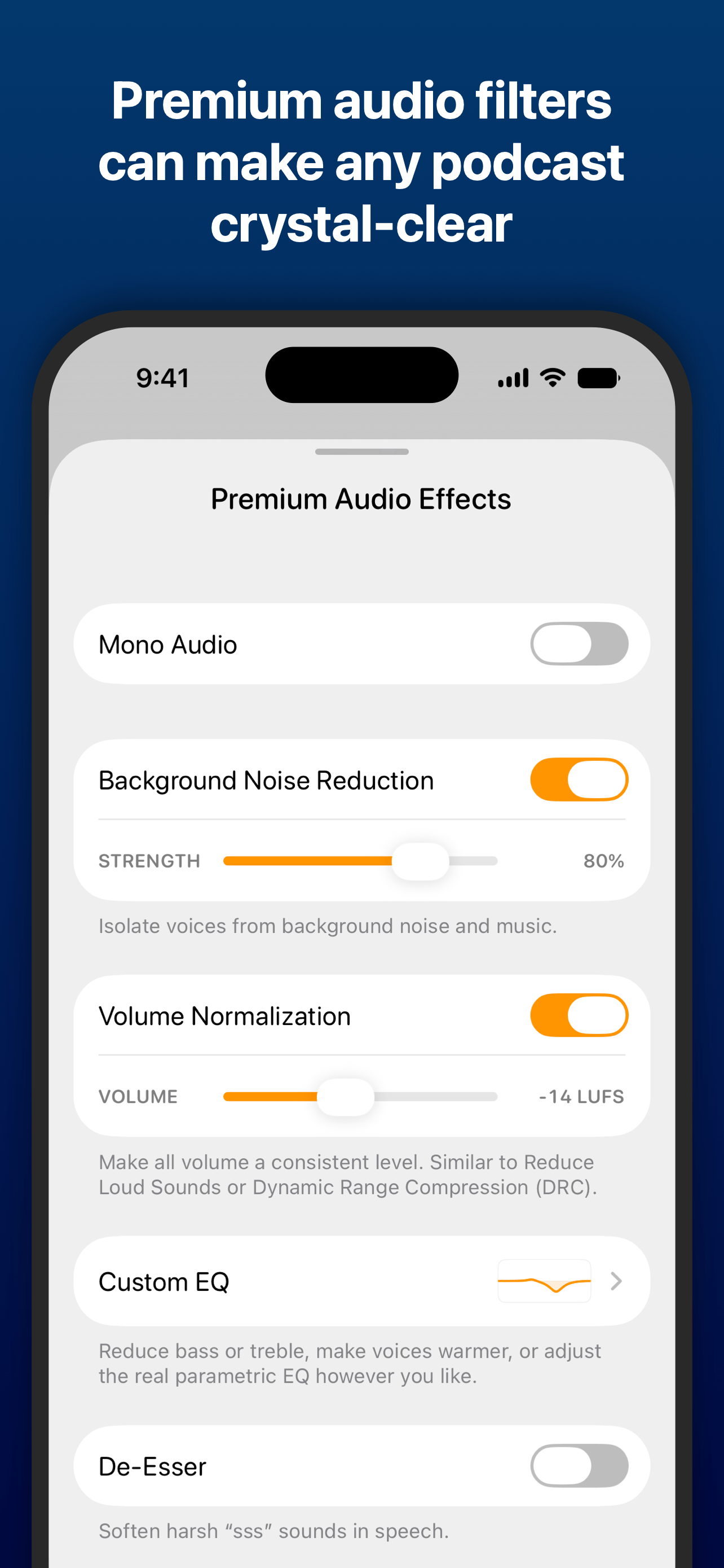 Overcast Podcast App screenshot 10