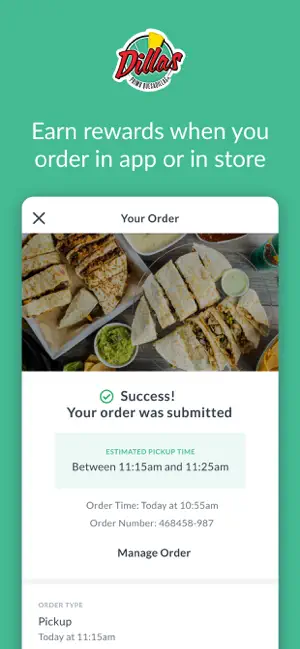 Dillas Quesadillas Rewards screenshot 3