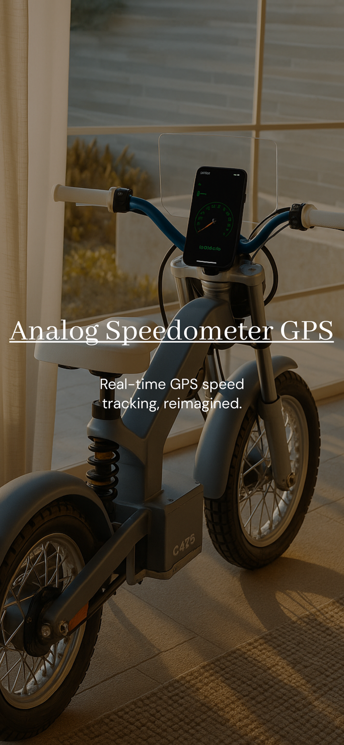 Analog Speedometer GPS