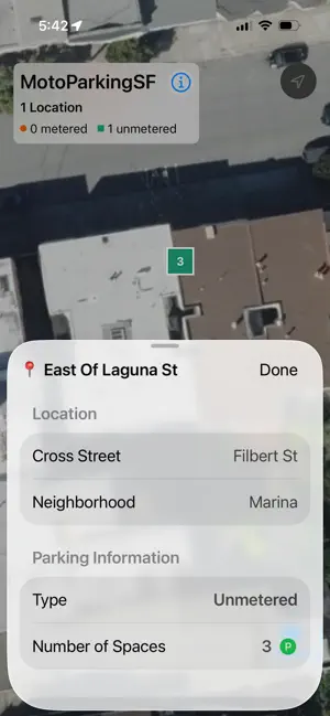 MotoParkSF screenshot 3