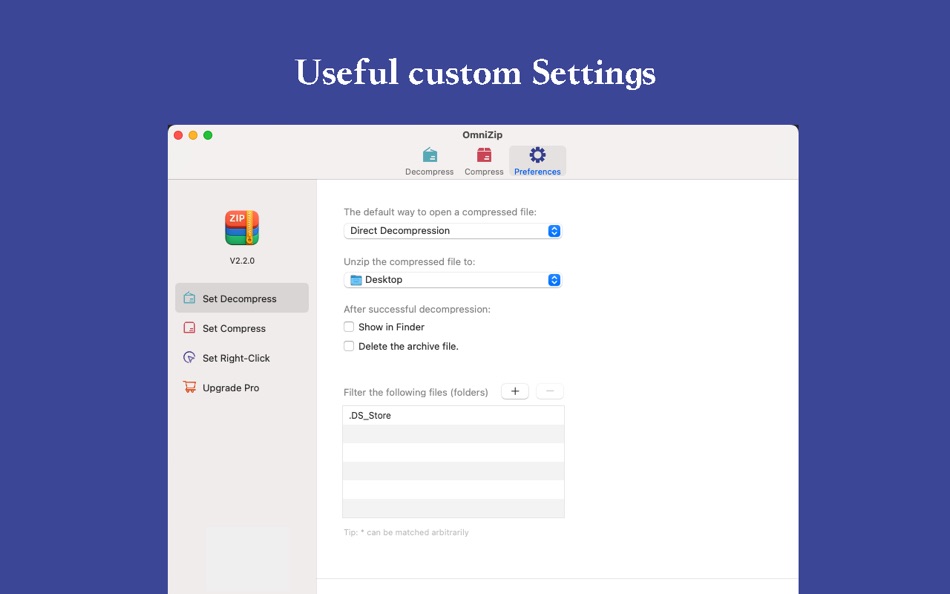 #3. OmniZip - WinRAR Extractor (macOS) 由: 惠源 赵