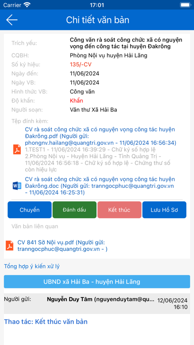 Screenshot #2 pour HSCV Quảng Trị