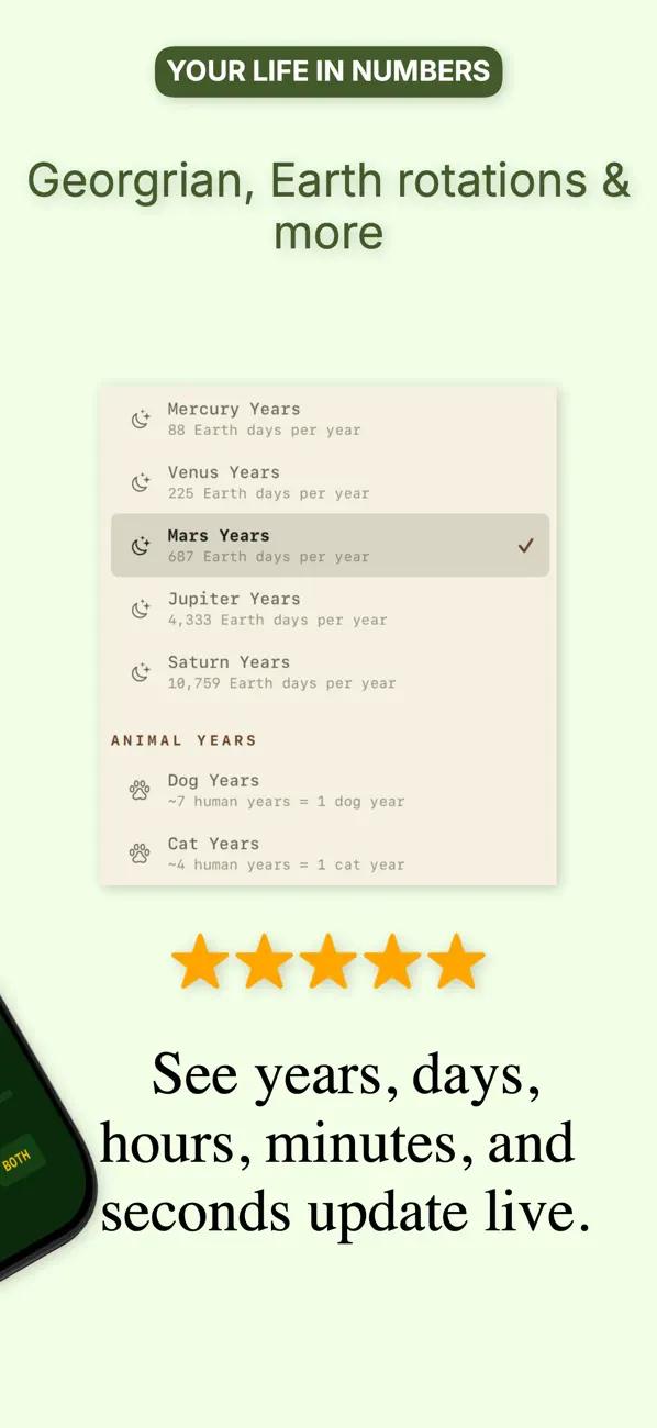 Life Timer Digital Screenshot 3