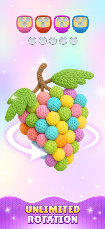 Yarn Sort 3D: Jam Puzzle screenshot 4