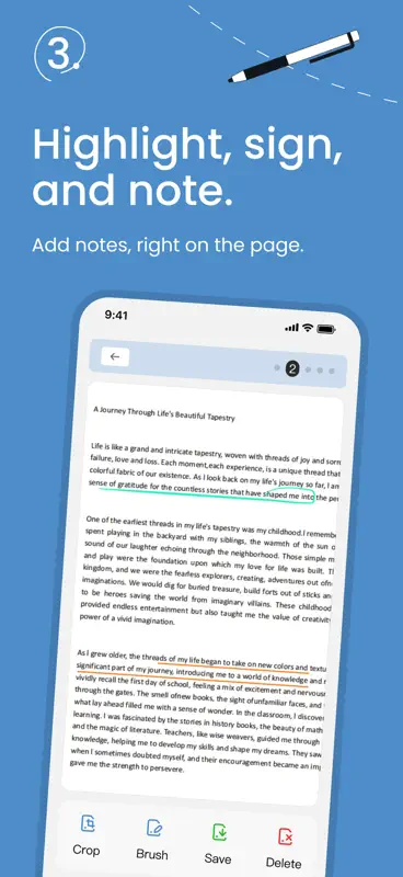 PDF Organizer - Files Protect screenshot 3 of 5