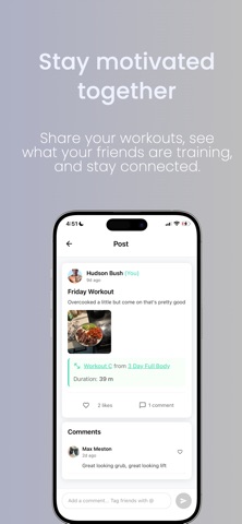 Vira: Plan & Track Workouts iPhone screenshot