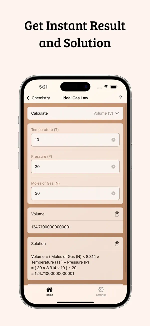 Screenshot #2 pour Chemistry Calculator