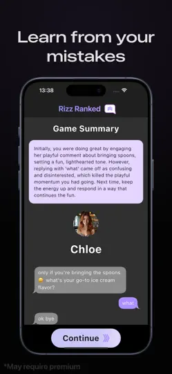 Rizz Ranked iPhone Ekran Görüntüsü 2