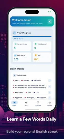 English Variants: US UK AU iPhone Ekran Görüntüsü 4