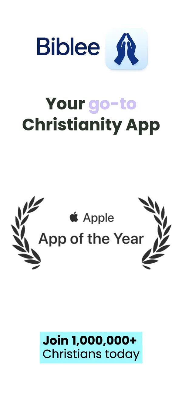 #1. Biblee (iOS) Által: Sung Jun Yoon