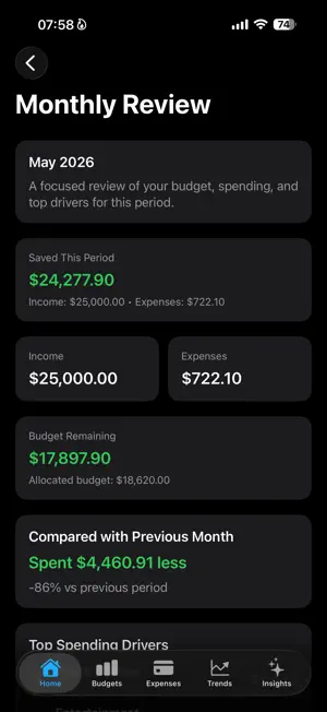 SmartBudget Insights screenshot 4