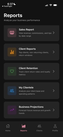 StylistStats screenshot