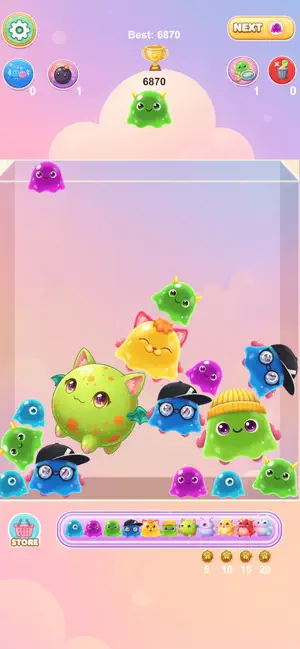 Monster Drop Match Game screenshot 3