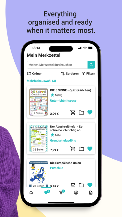 eduki: Teaching materials Screenshot