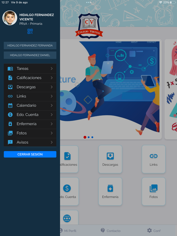 Screenshot #5 pour Colegio Virtual