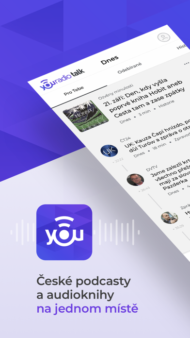 Screenshot #1 pour Youradio Talk – podcasty