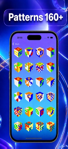Magic Cube Solver & Timer iPhone screenshot