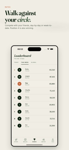 Stepa: Step Tracker & Walks Screenshot 2 of 6