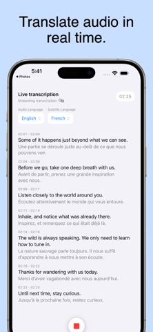 Annotate Audio: Speech to Note iPhone screenshot