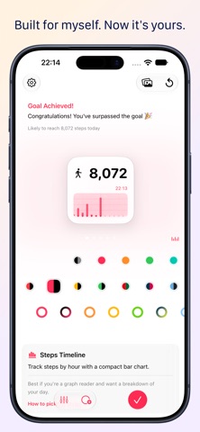 Steps Widget & Walking Alert Screenshot 4 of 8