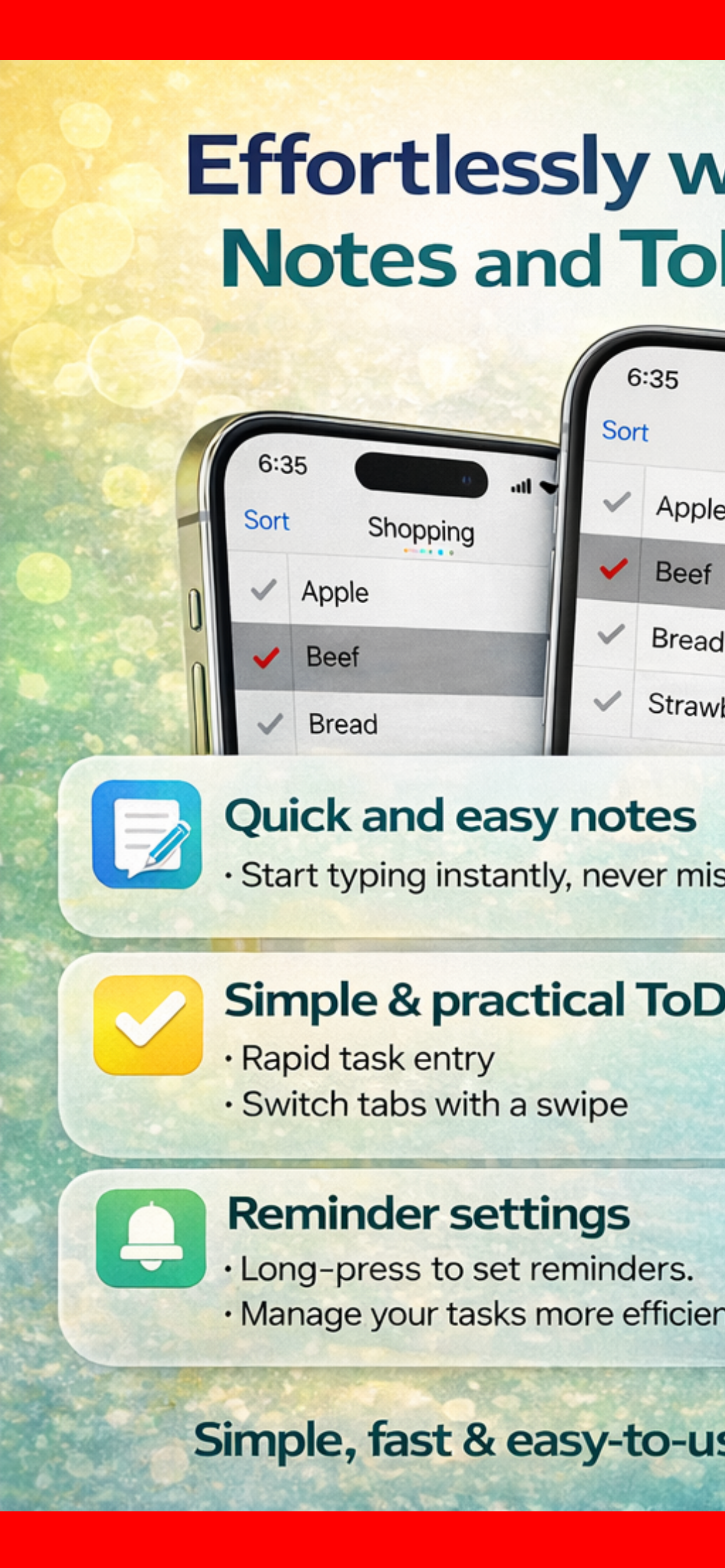 Clean Todo List - Simple To-Do