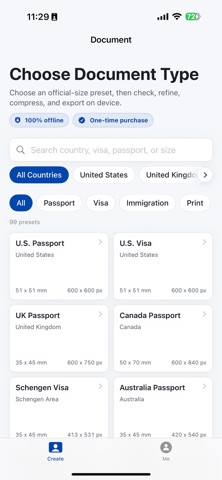 App screenshot