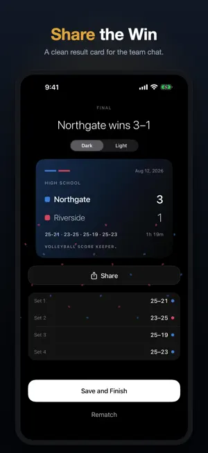 Volleyball Score Keeper₊ screenshot 2
