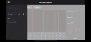Harmonics Practice screenshot 3