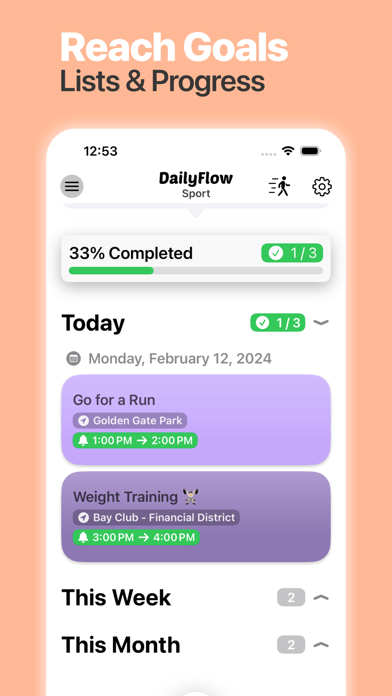 DailyFlow - Easy Daily Planner Screenshot