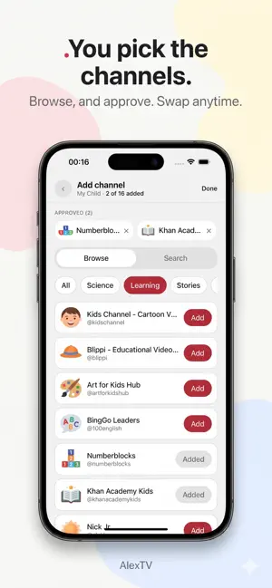 AlexTV: Kids YouTube Control screenshot 4