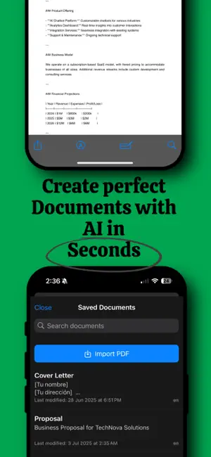 Talk2PDF - AI Document Creator screenshot 2